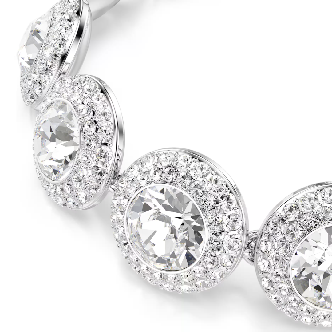 SWAROVSKI צמיד UNA ציפוי רודיום