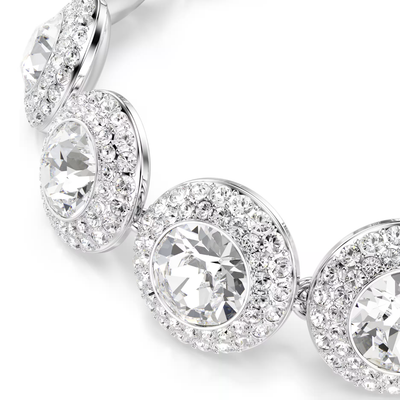 SWAROVSKI צמיד UNA ציפוי רודיום