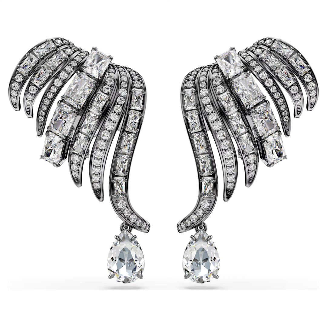 SWAROVSKI עגילי קליפס THE VIENNA