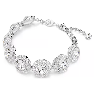 SWAROVSKI צמיד UNA ציפוי רודיום