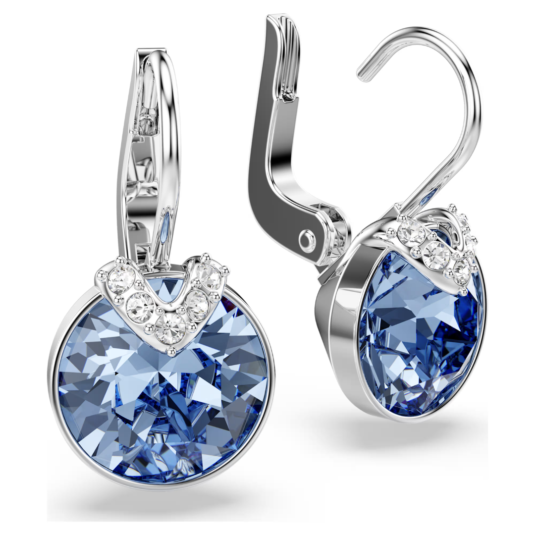 SWAROVSKI עגילי BELLA ציפוי רוז גולד