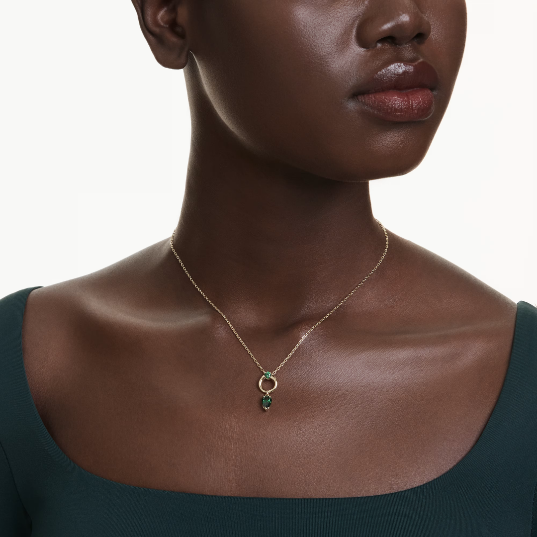SWAROVSKI שרשרת MESMERA ציפוי זהב