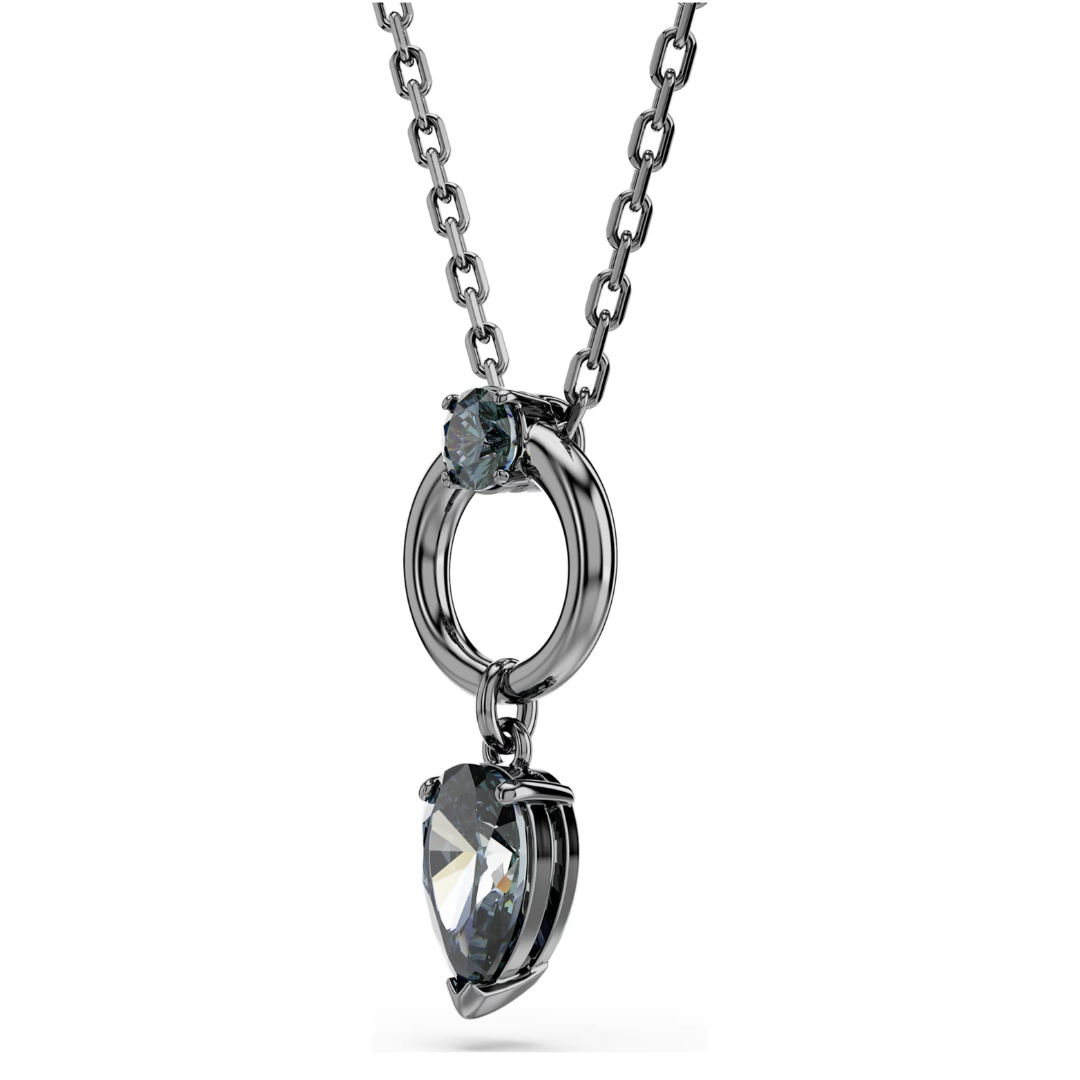 SWAROVSKI שרשרת MESMERA ציפוי רודיום שחור