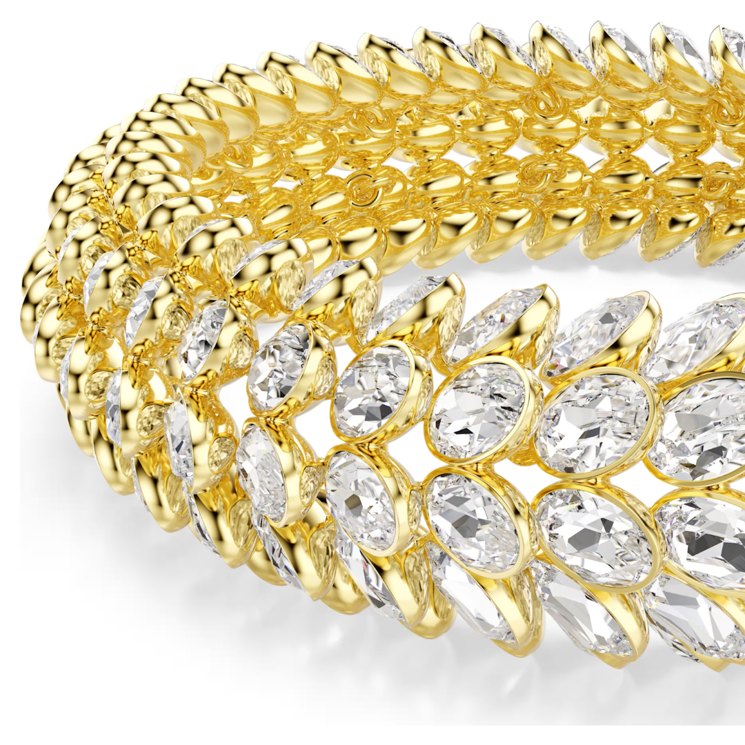 SWAROVSKI צמיד IDYLLIA ציפוי זהב
