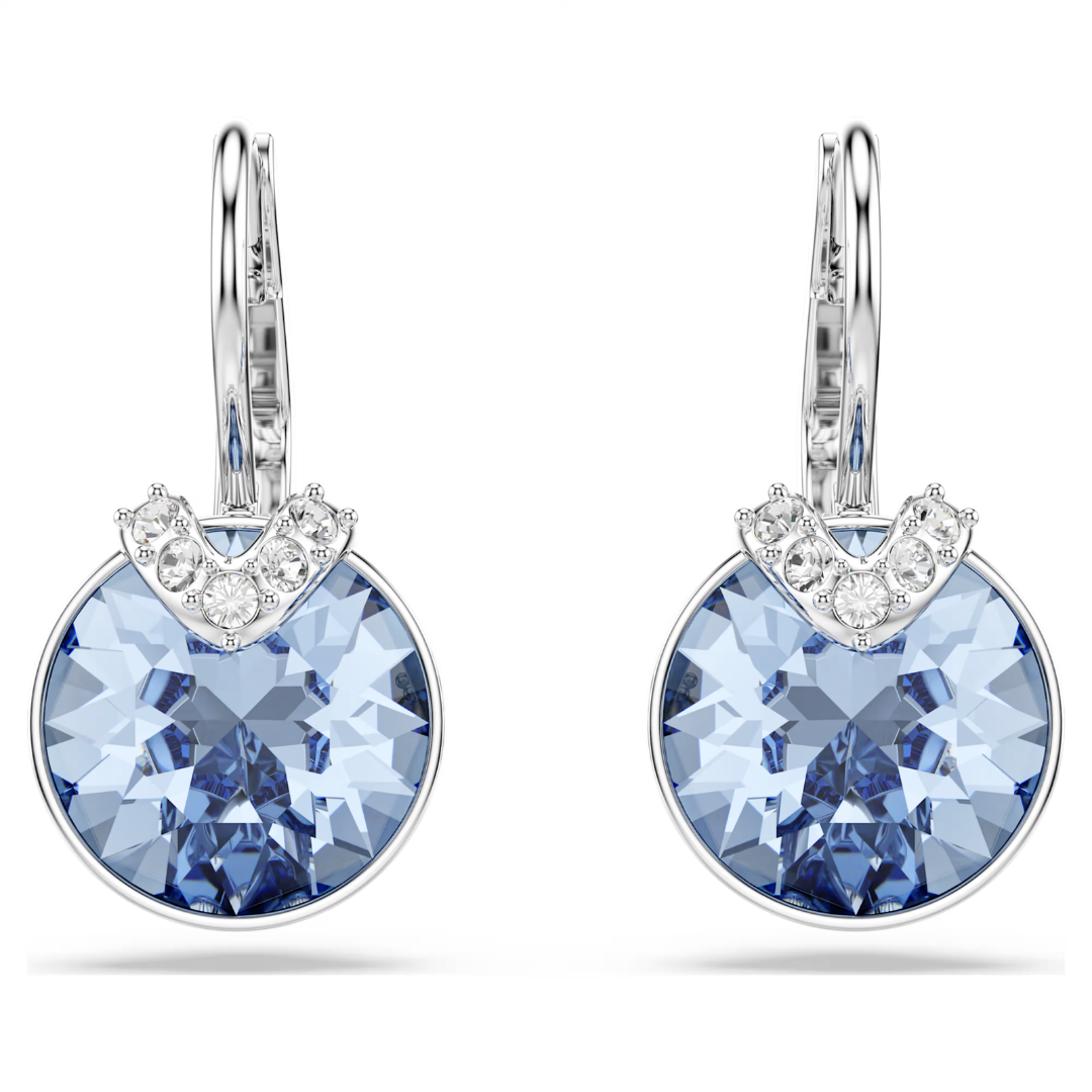 SWAROVSKI עגילי BELLA ציפוי רוז גולד