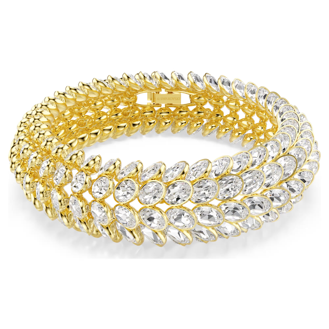 SWAROVSKI צמיד IDYLLIA ציפוי זהב