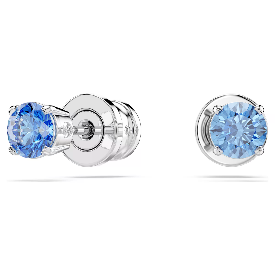 SWAROVSKI עגילי STILLA ציפוי רודיום