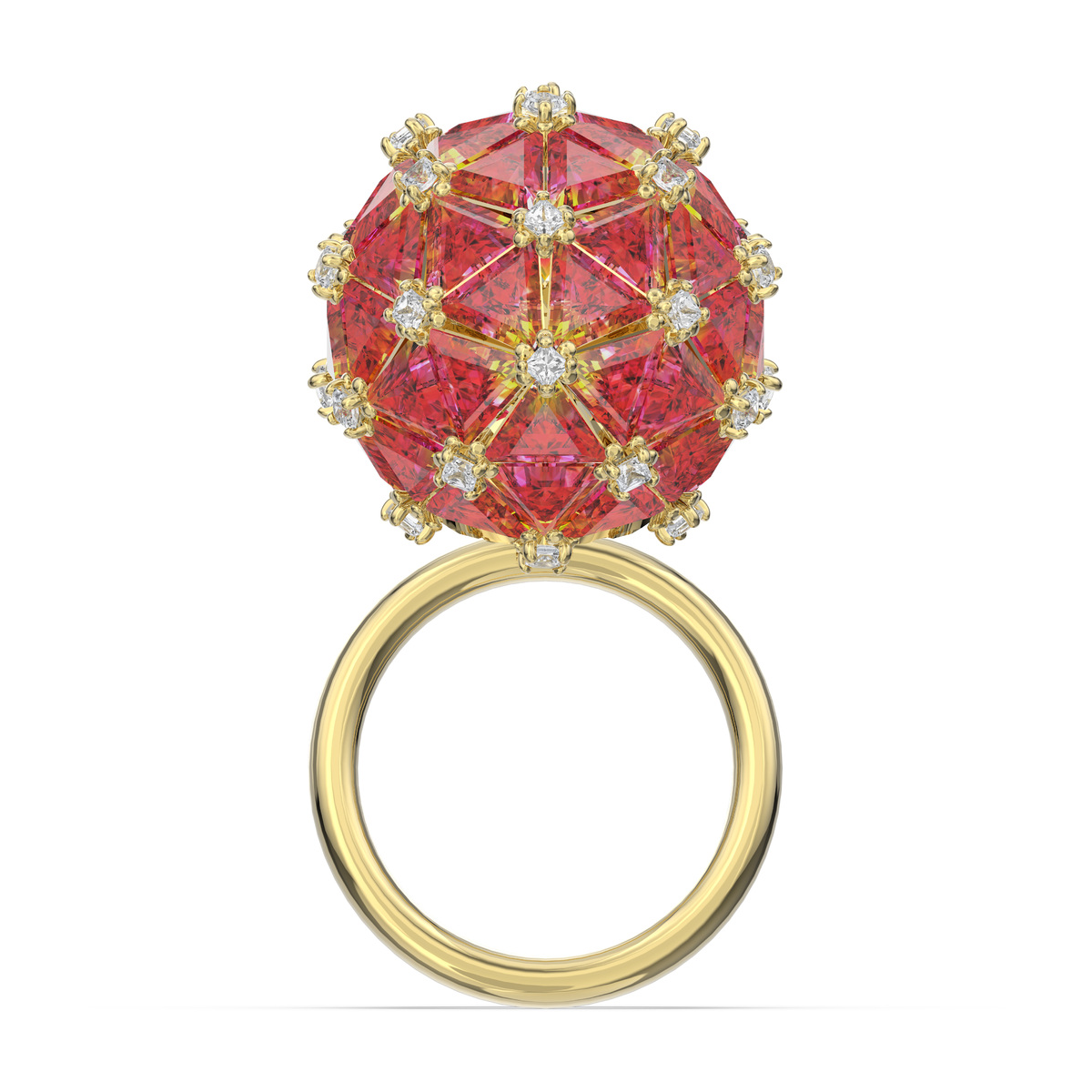 ציפוי מוזהב Curiosa טבעת SWAROVSKI
