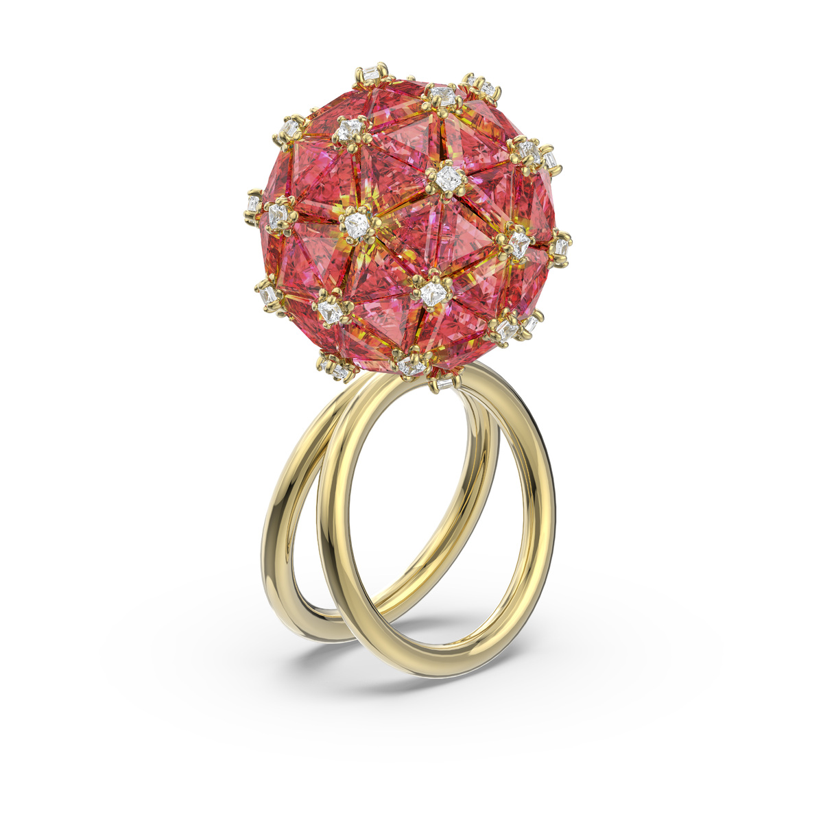 ציפוי מוזהב Curiosa טבעת SWAROVSKI