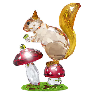 SWAROVSKI מניאטורה קריסטל IDYLLIA SQUIRREL