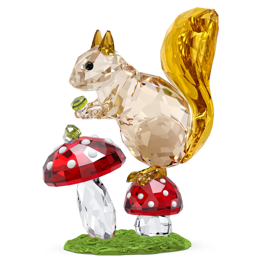 SWAROVSKI מניאטורה קריסטל IDYLLIA SQUIRREL