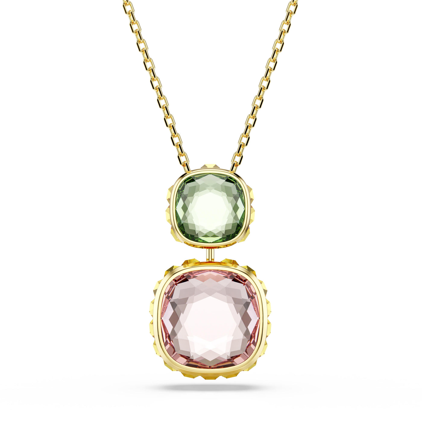 SWAROVSKI שרשרת CHROMA ציפוי זהב