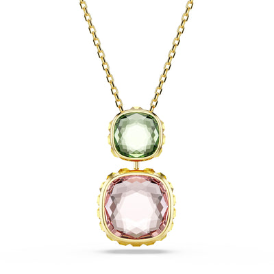 SWAROVSKI שרשרת CHROMA ציפוי זהב