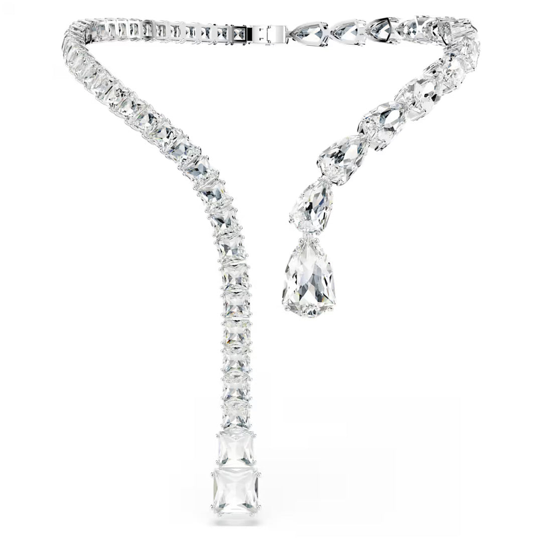 SWAROVSKI שרשרת MATRIX פתוחה ציפוי רודיום