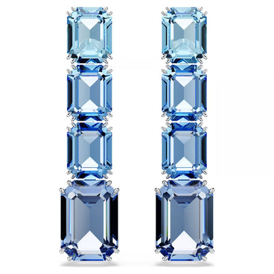 SWAROVSKI עגילים MILLENIA ציפוי רודיום