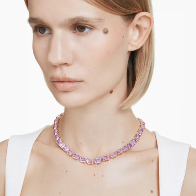 SWAROVSKI שרשרת MILLENIA ציפוי זהב