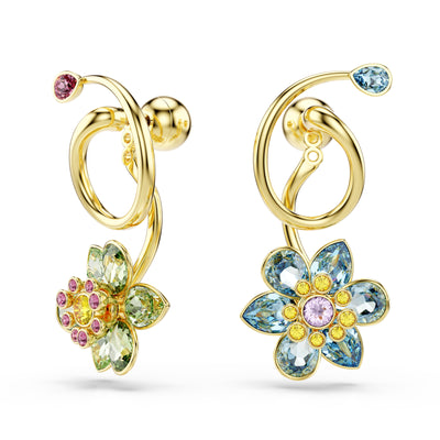 SWAROVSKI עגילי IDYLLIA ציפוי זהב