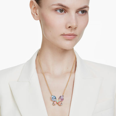 SWAROVSKI שרשרת IDYLLIA ציפוי זהב