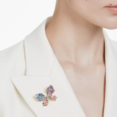 SWAROVSKI שרשרת IDYLLIA ציפוי זהב