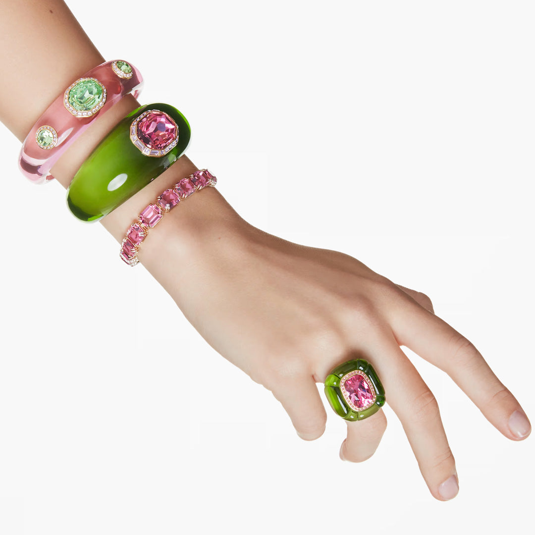SWAROVSKI צמיד DULCIS  בצבע ורוד