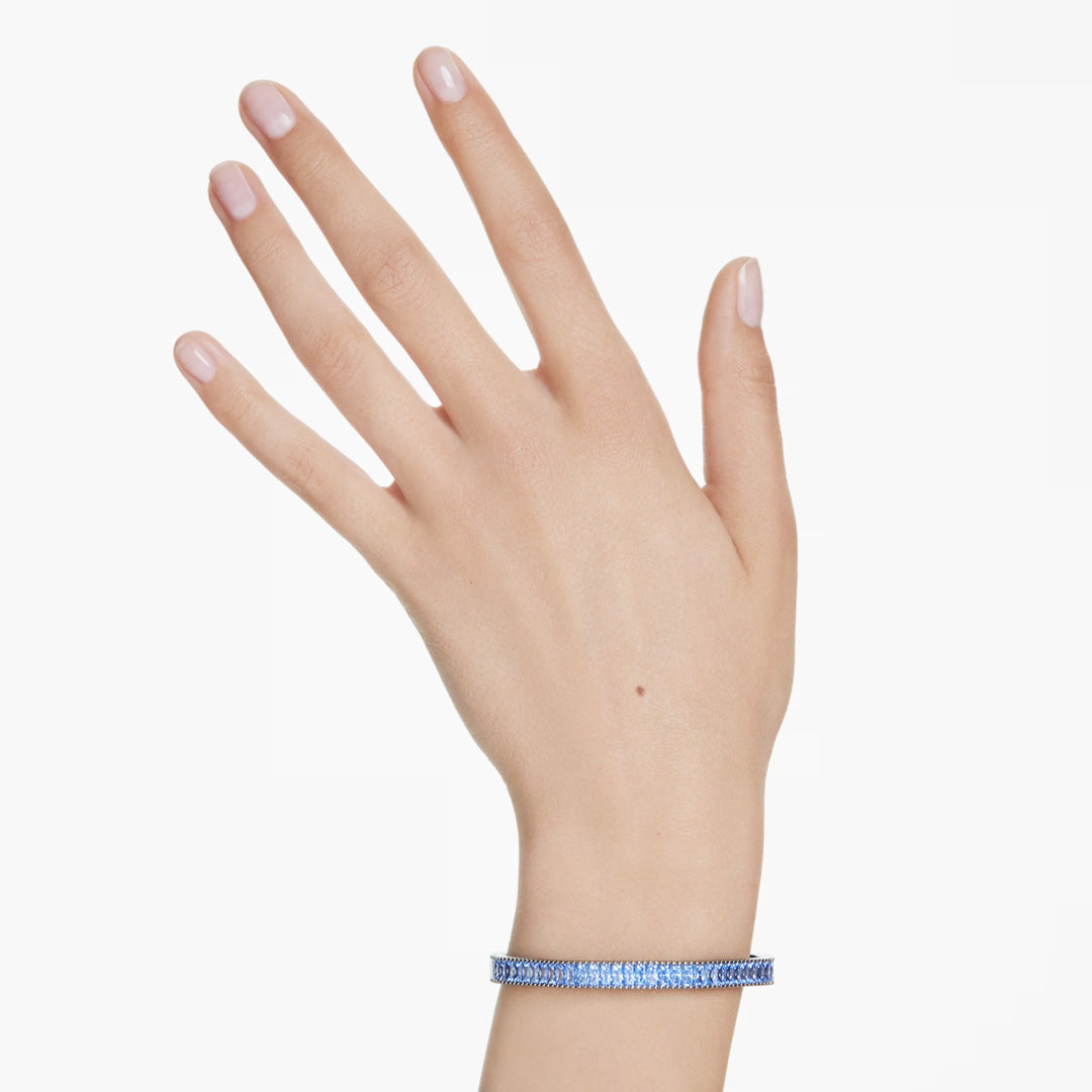 SWAROVSKI צמיד MATRIX ציפוי רודיום שחור