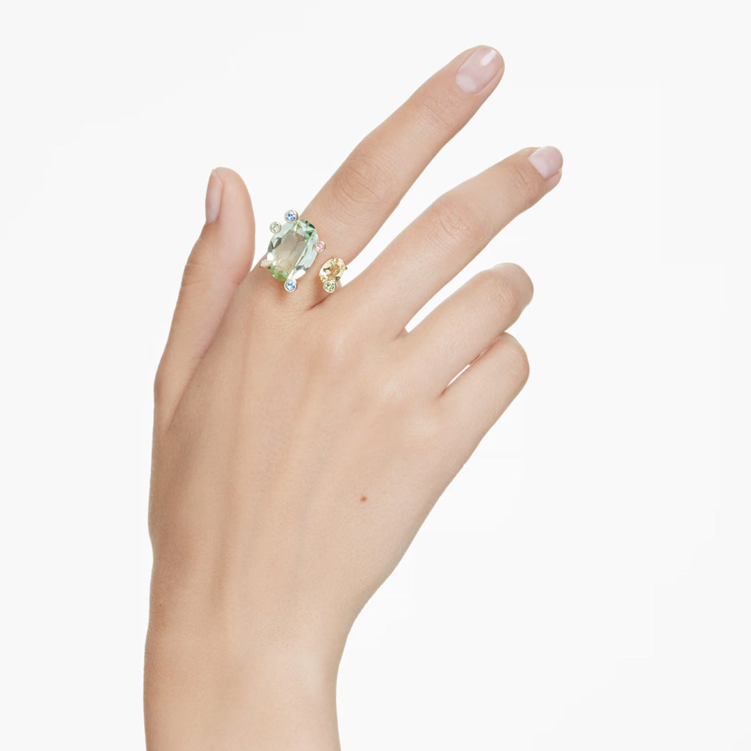 SWAROVSKI טבעת GEMA ציפוי זהב