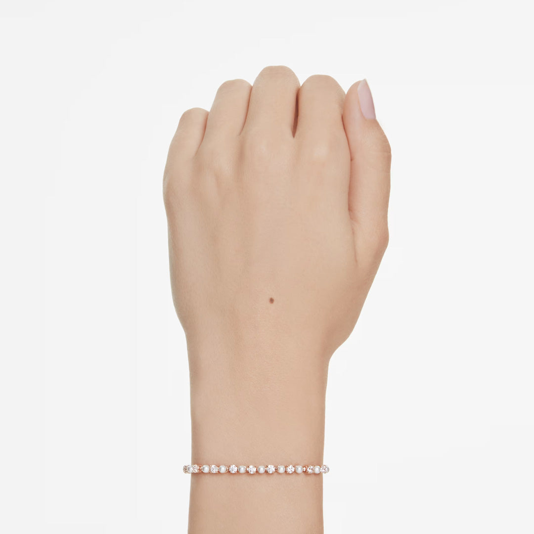 SWAROVSKI צמיד MATRIX ציפוי רוז גולד