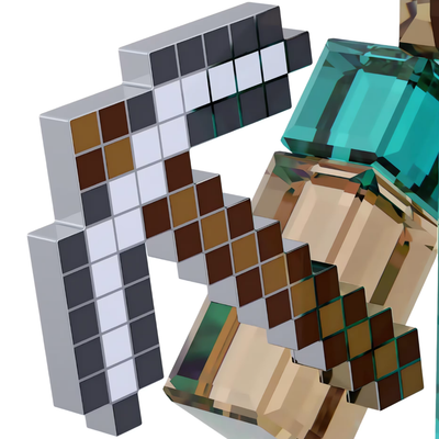 SWAROVSKI מניאטורה קריסטל Minecraft Steve