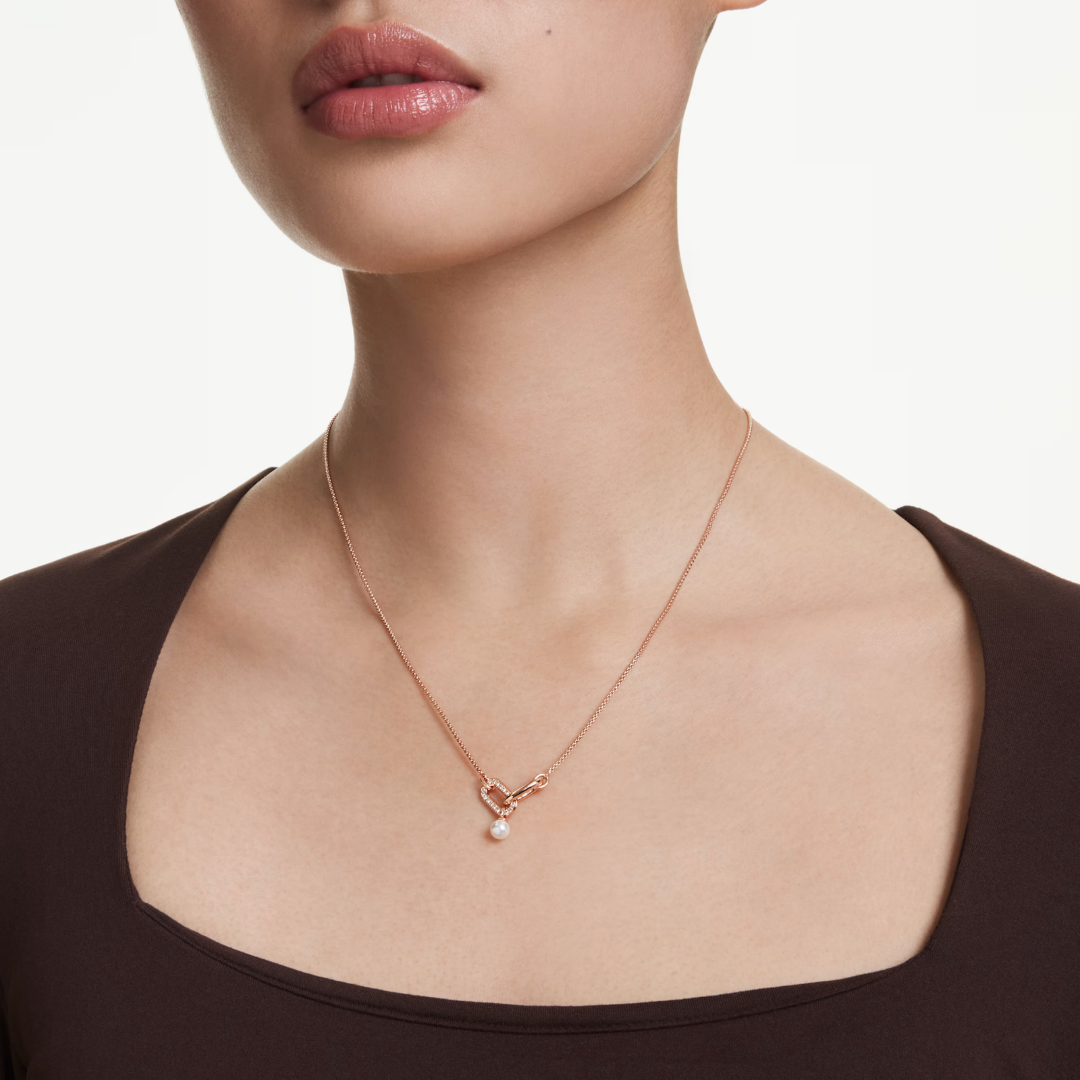 SWAROVSKI שרשרת CONSTELLA ציפוי רוז גולד