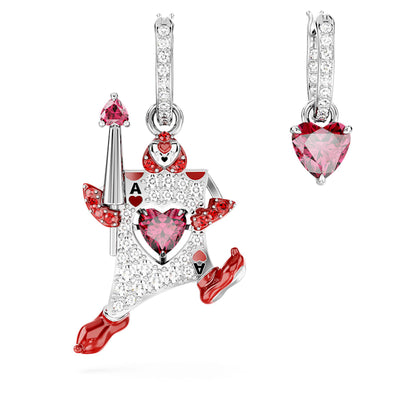 SWAROVSKI עגילי ALICE in Wonderland רודיום