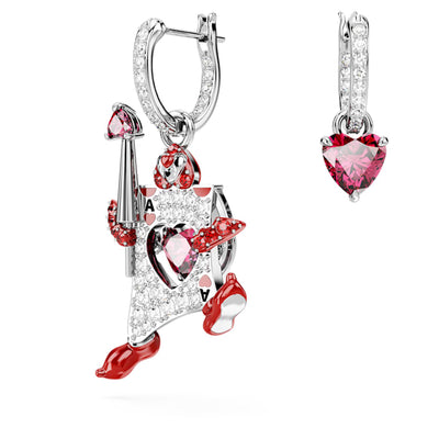 SWAROVSKI עגילי ALICE in Wonderland רודיום