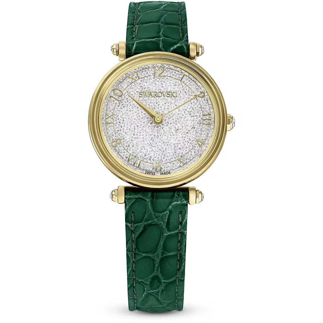 SWAROVSKI שעון WONDER ירוק