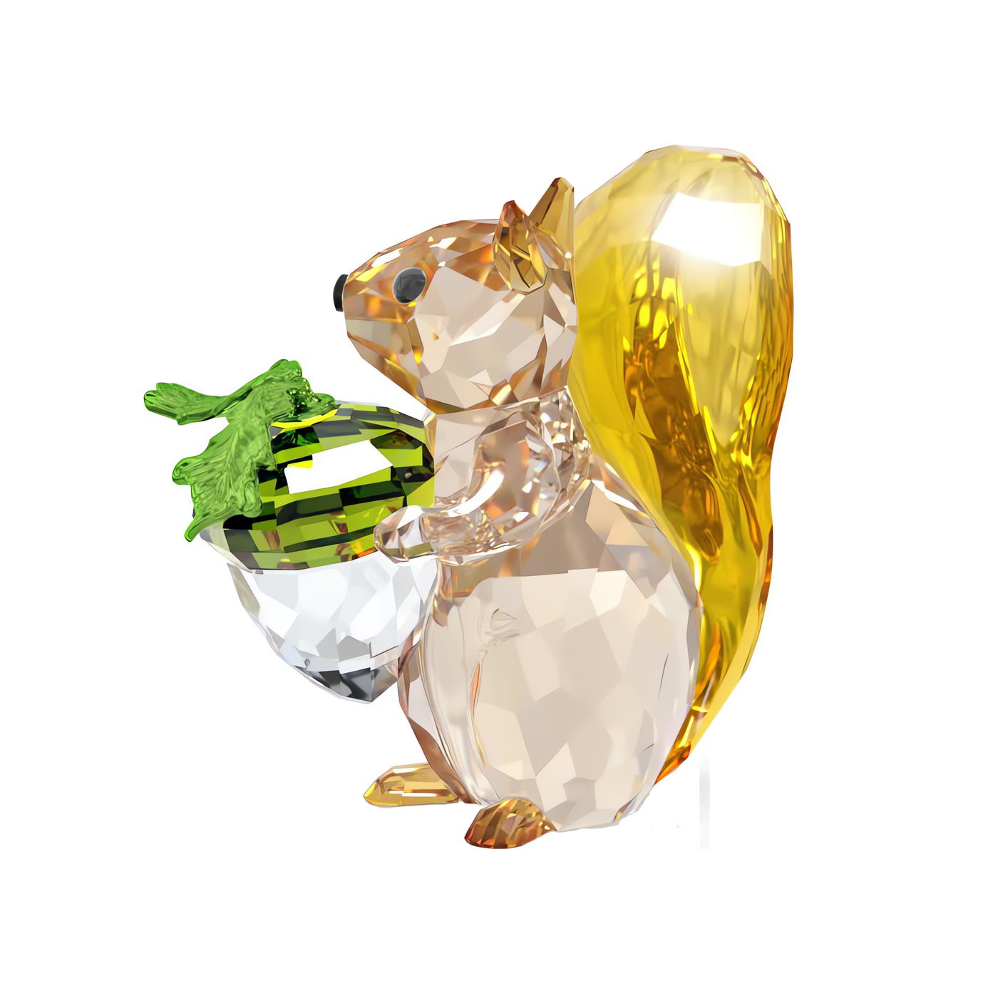 SWAROVSKI מניאטורה קריסטל IDYLLIA:SQUIRREL&ACORN