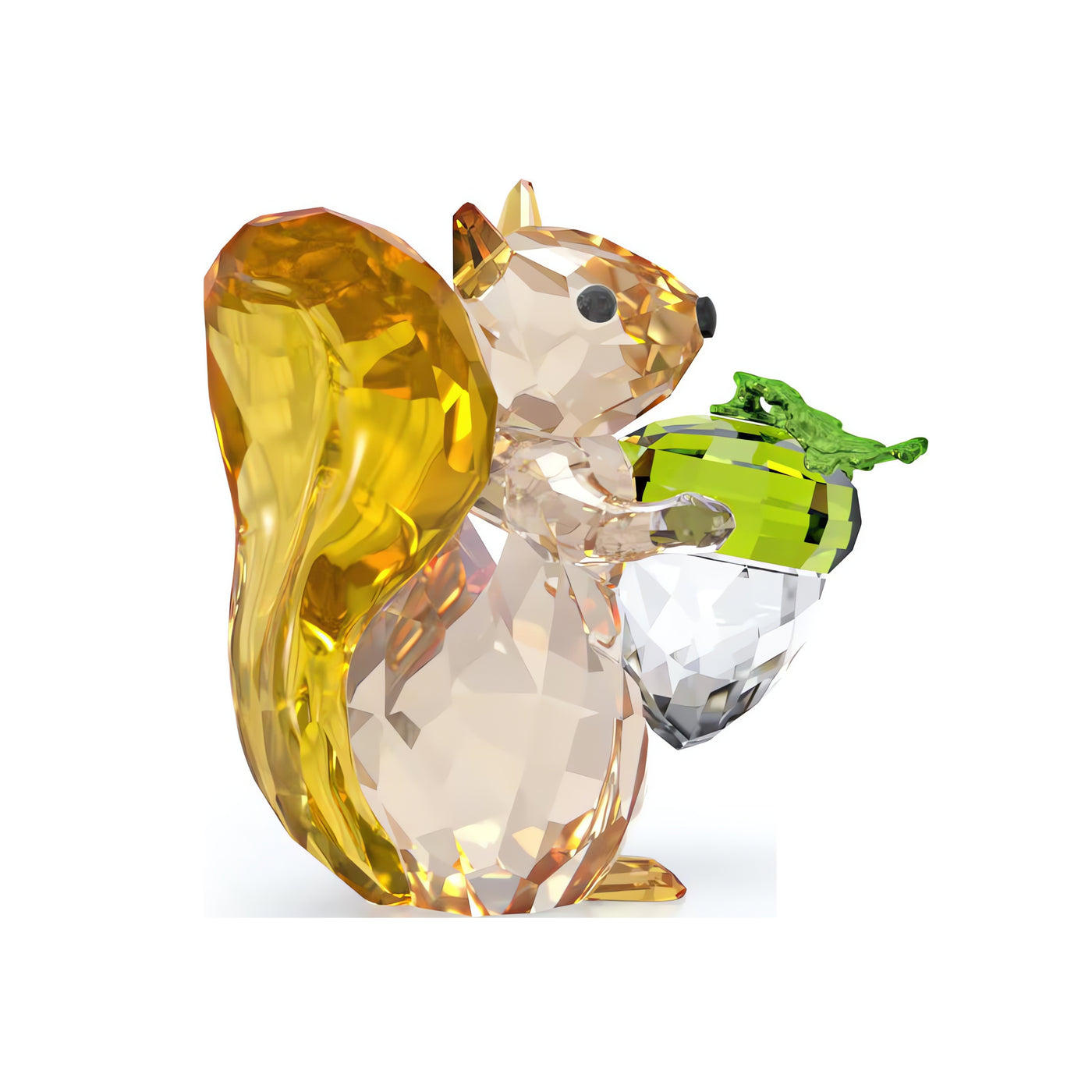 SWAROVSKI מניאטורה קריסטל IDYLLIA:SQUIRREL&ACORN