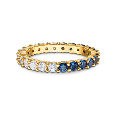 SWAROVSKI טבעת Vittore Half  קריסטל כחול