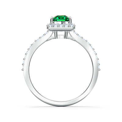 SWAROVSKI טבעת Angelic  קריסטל ירוק