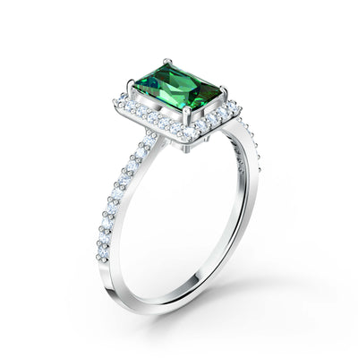 SWAROVSKI טבעת Angelic  קריסטל ירוק