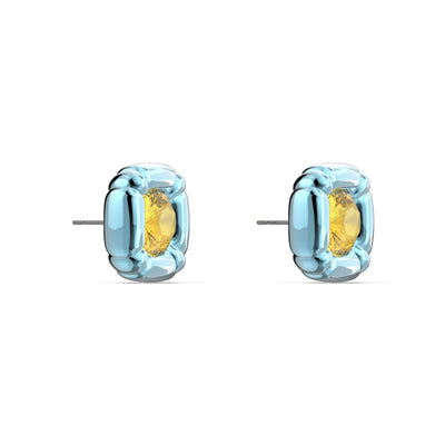 SWAROVSKI עגילי Dulcis stud קריסטל צהוב