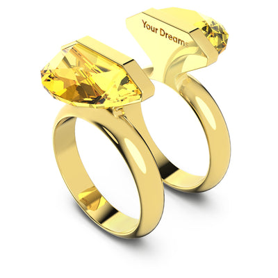 SWAROVSKI טבעת Lucent קריסטל צהוב