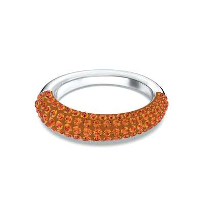 SWAROVSKI טבעת Tigris קריסטל כתום