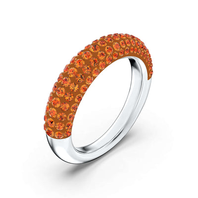 SWAROVSKI טבעת Tigris קריסטל כתום