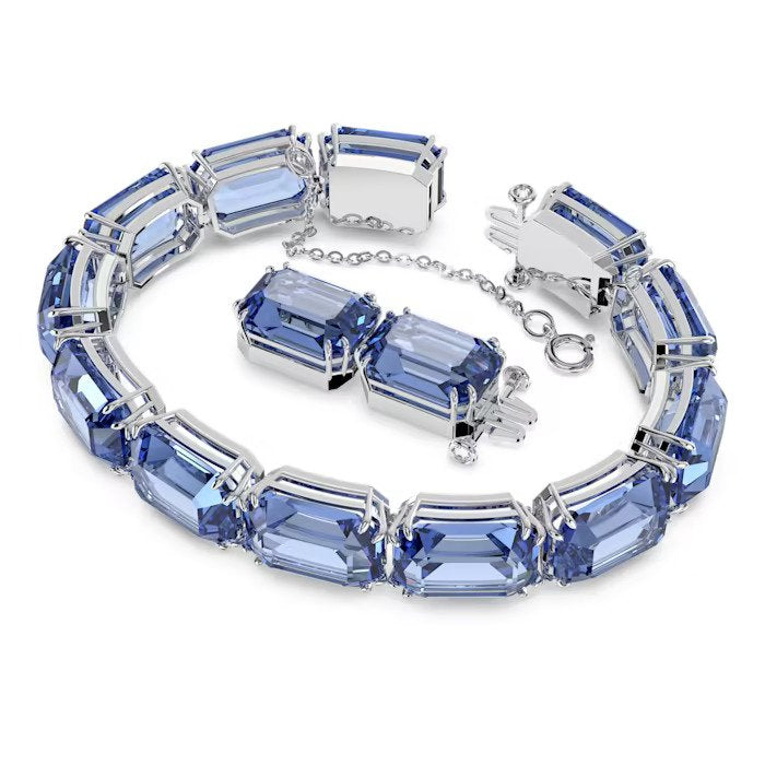 5614927 SWAROVSKI צמיד MILLENIA רודיום תכלת – ילון סברובסקי
