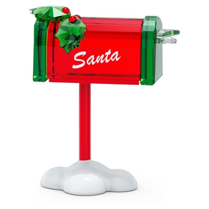 SWAROVSKI מניאטורה Holiday Cheers Santa’s Mailbox