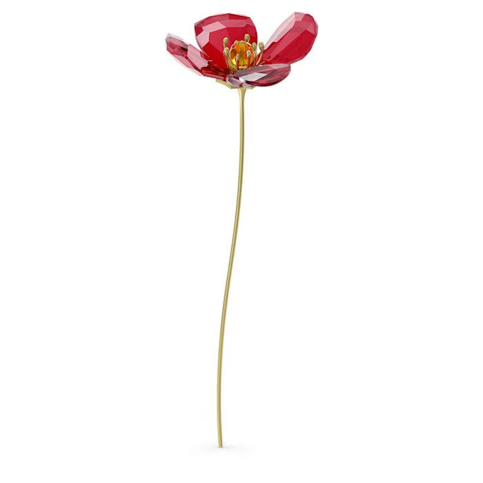 SWAROVSKI פרח קריסטל GARDEN TALES  Red Poppy